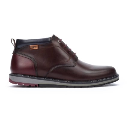 Men's Pikolinos BERNA Ankle Boots Brown | NZ A218703